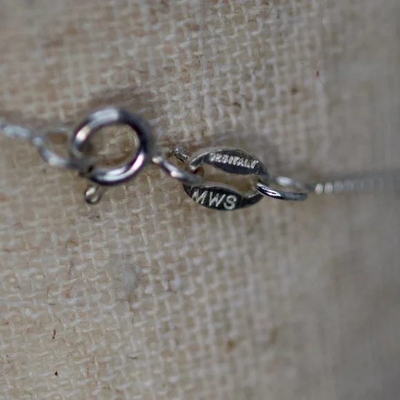 MWS 925 Italy Hand Made Glass Necklace and Earring Set - Picture 6 of 11